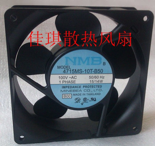 NMB 4710MS-10T-B50 100V 0.25A 15/14W Cooling Fan NMB 4710MS-10T-B50 100V 0.25A 15/14W Cooling Fan